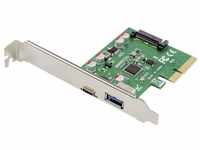 Digitus PCIe Karte, USB Type-C™ + USB A Modulkarte, inkl. Low-Profile...