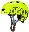 Uvex Kinderfahrradhelm Kid 3 Dirtbike lime-grey (neon yellow)