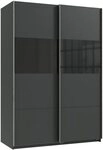 Wimex Schwebet&uuml;renschrank Bramfeld Kleiderschrank mit Glaselementen und