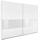 Wimex Schwebet&uuml;renschrank Bramfeld Kleiderschrank mit Glaselementen und