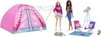 Barbie Anziehpuppe Barbie Abenteuer zu zweit Camping-Spielset m. Zelt 2 Puppen
