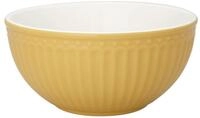 Greengate M&uuml;slischale Alice M&uuml;slischale honey mustard 14 cm, Steinzeug, (Sch&uuml;sseln