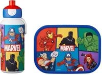 Mepal Lunchbox Lunch Set f&uuml;r Kinder mit Avengers-Motiv, 3-teilig, BPA-frei,