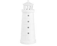 R&auml;der Design Dekoobjekt r&auml;der Meeresrauschen Leuchtturm Gro&szlig; aus Porzellan wei&szlig;