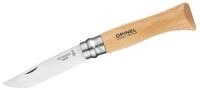 Opinel Taschenmesser Taschenmesser No 08, Griff Buche, 8,5 cm Edelstahlklinge