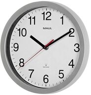 MAUL Uhr MAUL 9052595 Wanduhr/Funkuhr MAULrun Durchmesser: 250 mm silber(T)