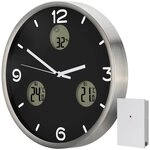 BRESSER Wanduhr MyTime io NX Wanduhr 30cm