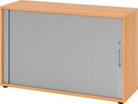 HAMMERBACHER Aktenschrank Rolladenschrank 2 OH BxTxH 120x40x74,8cm Griff BS