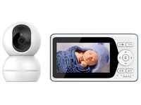 Telefunken Video-Babyphone VM-M500 Video-Babyphone 4.3'' Display Infrarotmodus