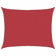 vidaXL Sonnensegel Sonnensegel 160 g/m&sup2; Rot 6x8 m HDPE, (1-tlg)
