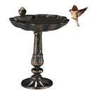 relaxdays Vogeltr&auml;nke Gusseisen 0.76 l, Bronze