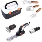 Yardforce Gartenpflege-Set HX V05S, mit 5 hochwertigen Handwerkzeugen