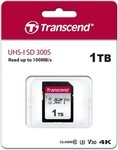 Transcend SDXC Karte 1TB Speicherkarte 300S UHS-I U3 4K V30 Class 10 Speicherkarte