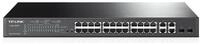 tp-link TL-SL2428P JetStream 24-Port 10/100Mbps + 4-Port G Netzwerk-Switch