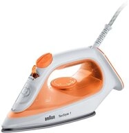 Braun Dampfb&uuml;geleisen TexStyle 1 SI 1009 OR - Dampfb&uuml;geleisen - orange/wei&szlig;, 1900