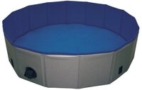 Nobby Hundepool Hundepool inkl. Abdeckung grau/blau