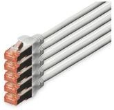 Digitus CAT 6 S/FTP Patchkabel, 5 St&uuml;ck LAN-Kabel