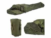 Mil-Tec Schlafsack Militär Schlafsack Tactical mit Packsack, Kälteisolierend...