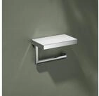 Keuco Toilettenpapierhalter Reva mit Ablage und offenem B&uuml;gel (Vormontiert),