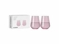 Ritzenhoff Wasserglas-Set Fjordlicht 03 2er-Set berry pink 2021