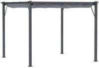 Outsunny Pergola Terrassen&uuml;berdachung aus Alu, BxTxH: 300x300x223 cm, (Pergola,