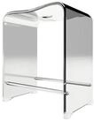 Schulte Dusch- und Badhocker aus Acrylglas, belastbar bis 130,00 kg, ergonomisch