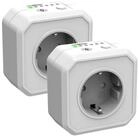 ANSMANN AG Funksteckdose 2x Timer Steckdose Schaltbare Energiespar-Steckdose