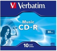 Verbatim CD-Rohling Music CD-R 43365