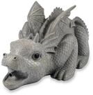 esotec Wasserspeier Figur Drache Grisu mit Schlauch 1,4m, 40x21,5x20cm,...
