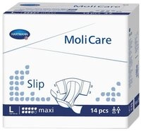 PAUL HARTMANN AG Inkontinenzslip MoliCare Slip Maxi 9 Tropfen L, 14 St&uuml;ck,...