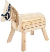 small foot Holzpferd - braun