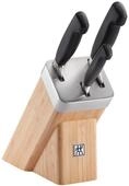 4-teiliger Zwilling Messerblock, selbstsch&auml;rfend