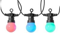 Tchibo - Nedis Smart Partylichterkette - 100x4x4,5cm - schwarz -