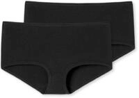 2 Schiesser Shorts - Damen - Gr. 36 - schwarz