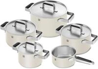 Zwilling Pure Edelstahl-Kochgeschirr-Set - silber