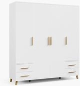 Rauch Dreht&uuml;renschrank &raquo;Shinjo&laquo; - 187x53x203cm - braun -