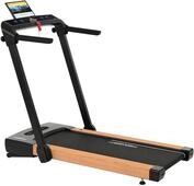 Christopeit Laufband 2 in 1 in Holzoptik - braun