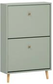 Tchibo - Schuhschrank &raquo;Bjarne&laquo; - 59,8x19x92,2cm - braun - Holz / Eichenholz /
