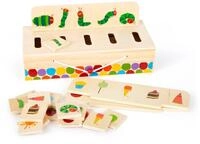 small foot Bildersortierbox &raquo;Raupe Nimmersatt&laquo; - mehrfarbig