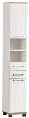 Tchibo - Hochschrank &raquo;Jelda&laquo; - 30,5x32,5x181cm - schwarz - Holz / Metall /