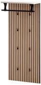 Tchibo - Hakenpaneel &raquo;Loft&laquo; - 50x21x110,5cm - schwarz - Holz / Metall / Kunststoff