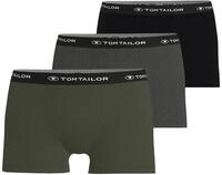 3 Tom Tailor Slipboxer &raquo;Buffer&laquo; - Herren - Gr. S/4 - dunkelgr&uuml;n