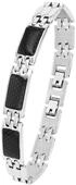Tchibo - Amor Edelstahl Herren-Armschmuck &raquo;Carbon&laquo;