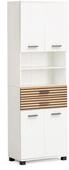 Tchibo - Hochschrank &raquo;Katta&laquo; - 60x32,5x181cm - schwarz -