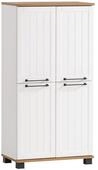 Tchibo - Highboard &raquo;Jelda&laquo; - 60x32,5x117cm - schwarz -