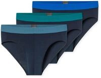 3 Schiesser Slips - Herren - Gr. M/5 - dunkelblau