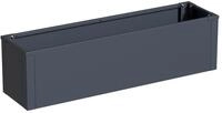 Tchibo - Pflanzkasten mit Einlegeboden - 100x25x27cm - anthrazit -