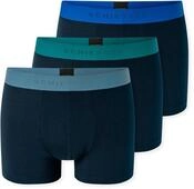 3 Schiesser Slipboxer - Herren - Gr. S/4 - dunkelblau