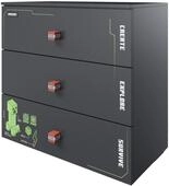 Roba Kommode &raquo;Minecraft&laquo; mit 3 Schubladen und LED-Beleuchtung -...