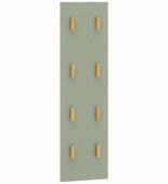 Tchibo - Hakenpaneel &raquo;Bjarne&laquo; - 30x2,6x110,6cm - braun - Holz / Metall